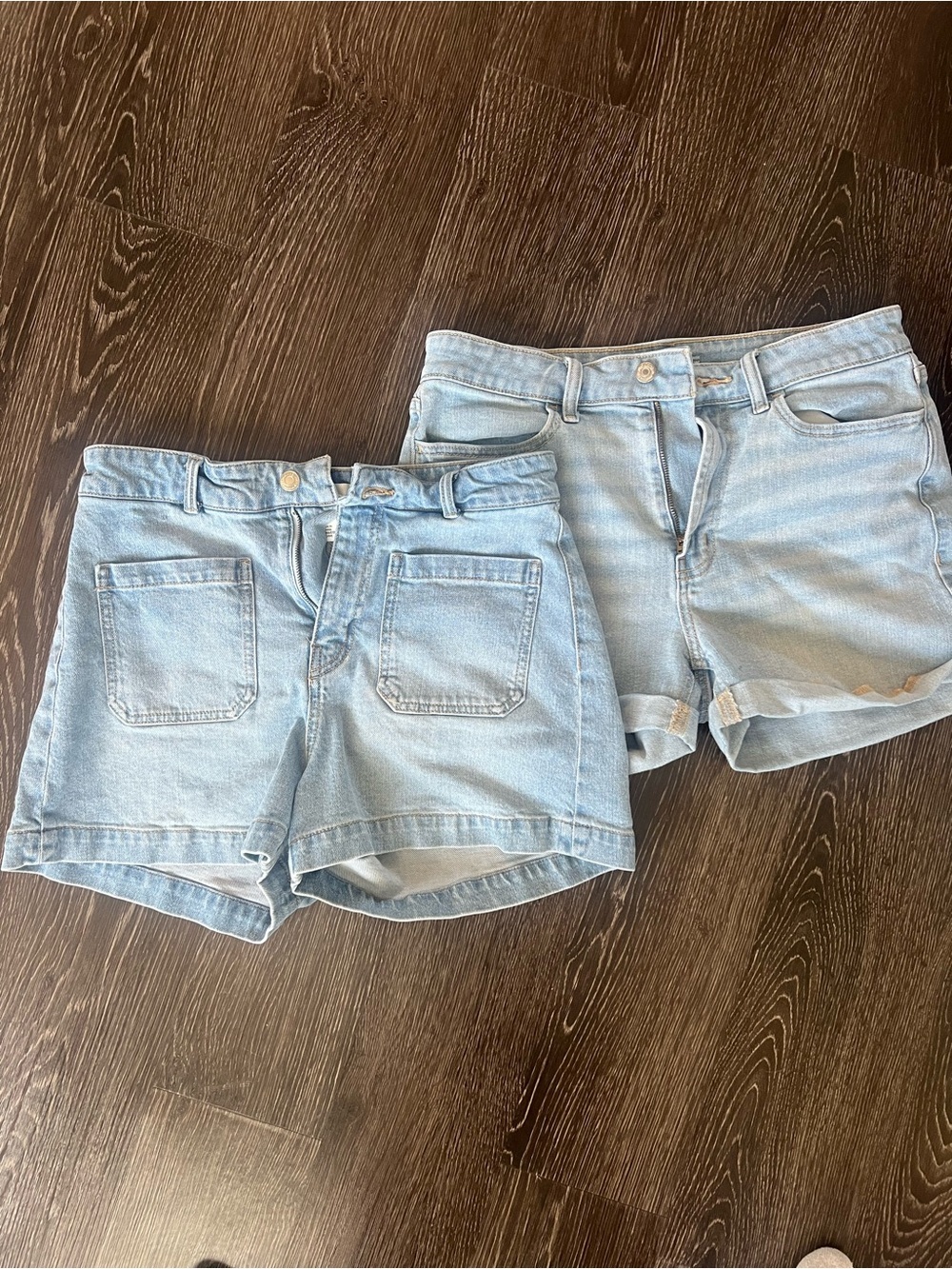 Light Wash Denim Women’s Shorts